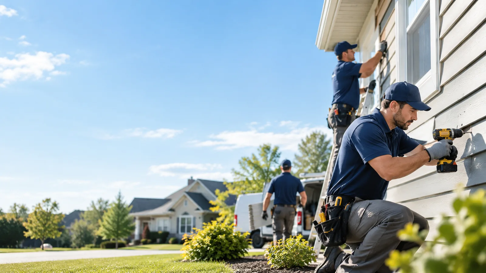 Cracked Siding Repair in Monroe Center, IL